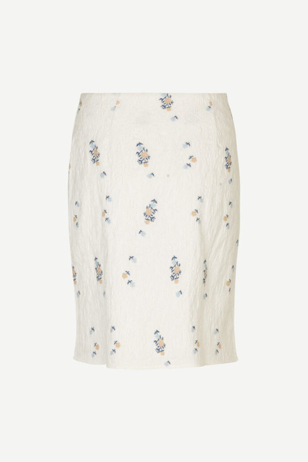 Samsøe & Samsøe Lina skirt White flower