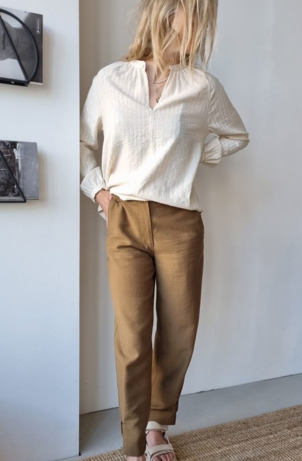Club l'Avenir Piper blouse Gold