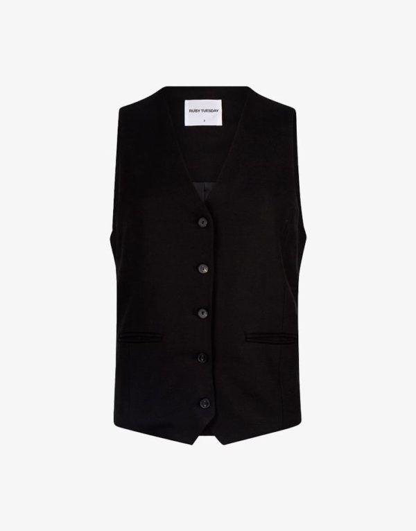 Ruby Tuesday Rosei waistcoat Black