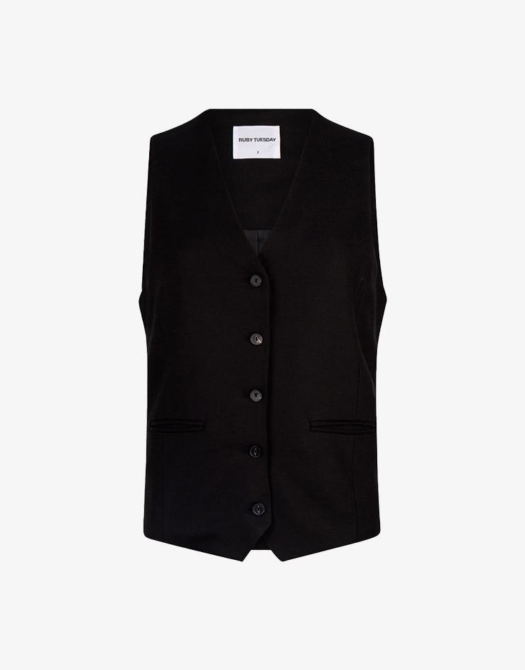 Ruby waistcoat Black – Studione9en