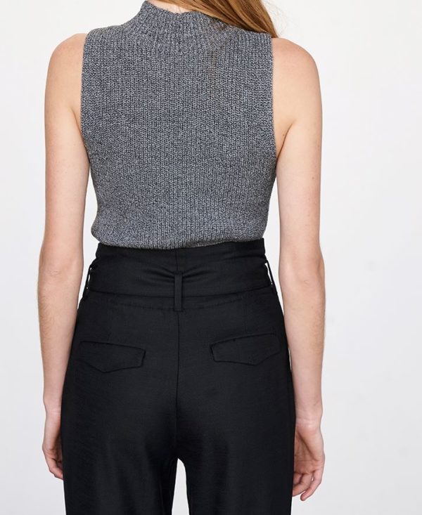 Ruby Tuesday pullover Veva top Black melange