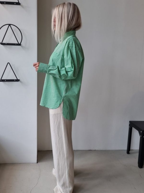 MbyM Brisa blouse Green stripe