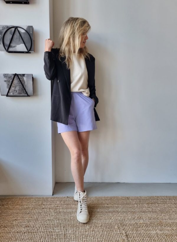 By Bar Chrissy sweat top Oyster melee