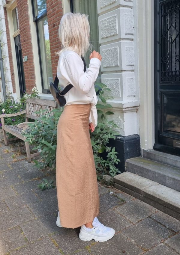 Another Label Maline skirt Faded sand