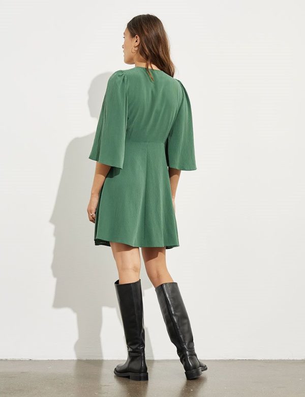 MbyM Melika wrap dress Green