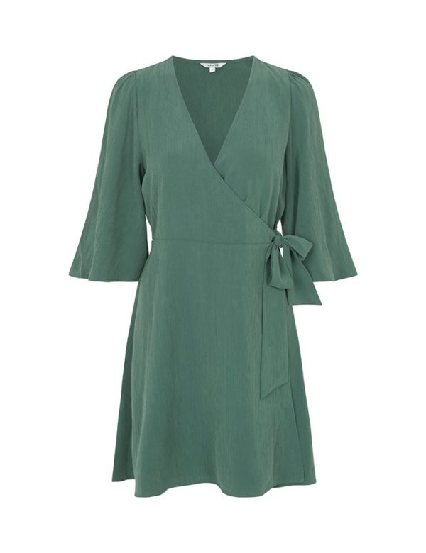 MbyM Melika wrap dress Green