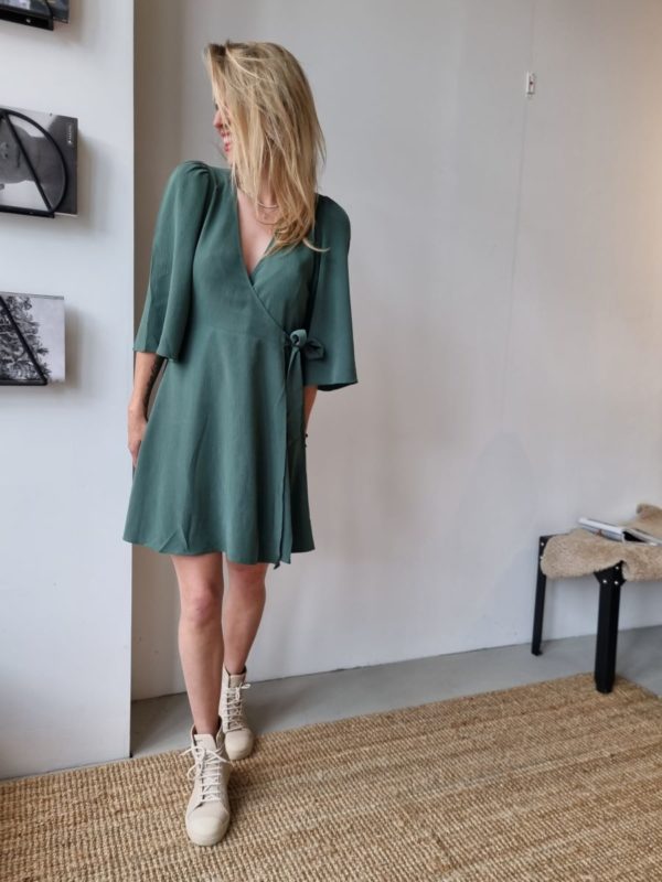 MbyM Melika wrap dress Green