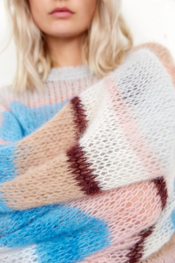 Second Female Alfi knit Malibu blue