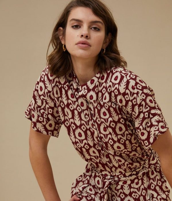 By Bar Bo Ikat blouse
