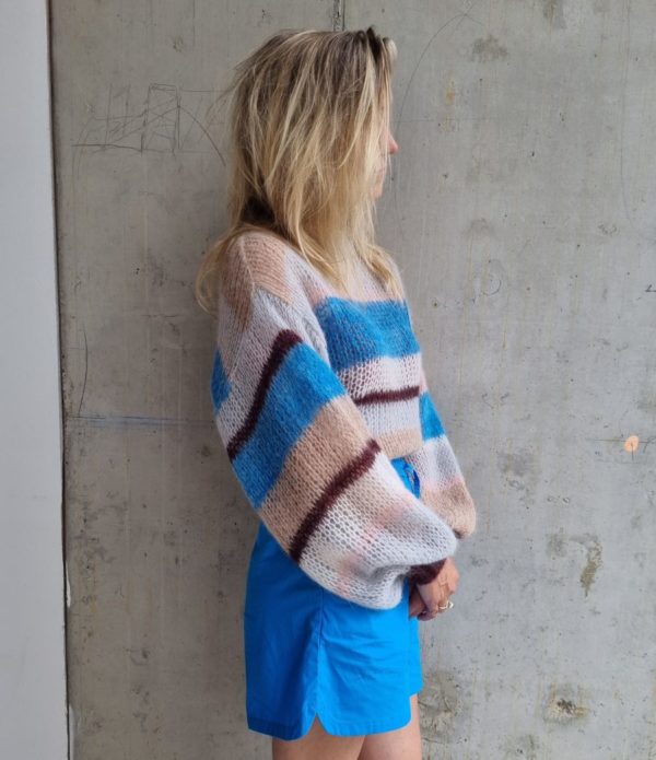 Second Female Alfi knit Malibu blue