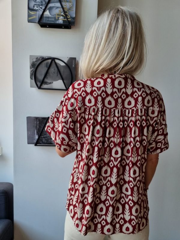 By Bar Bo Ikat blouse