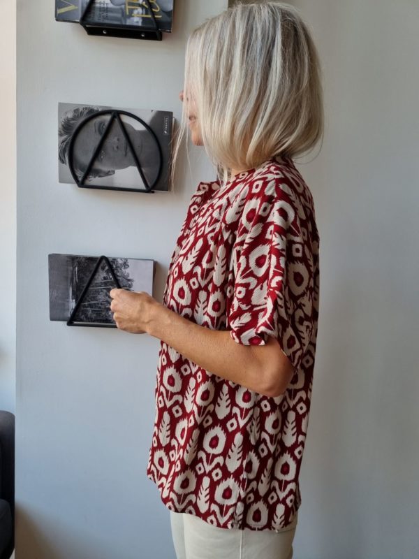 By Bar Bo Ikat blouse