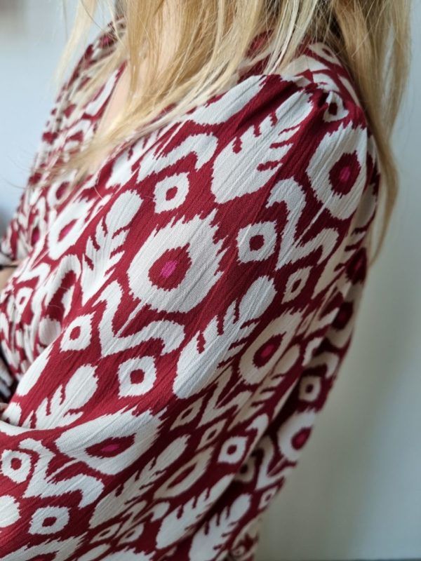 By Bar Rosa Ikat dress
