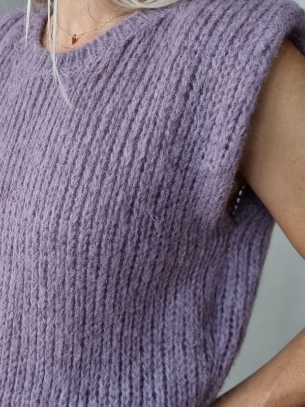 By Bar James pullover dark Lavender