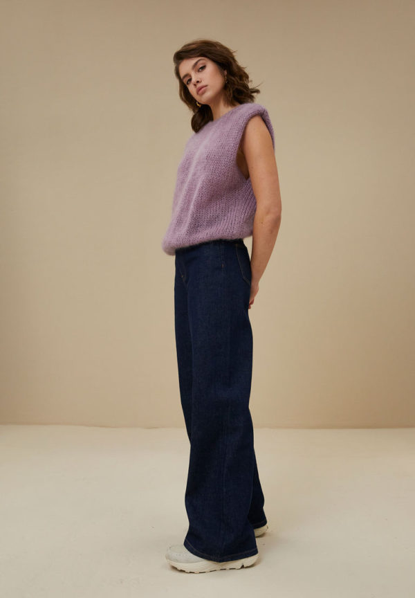 By Bar James pullover dark Lavender