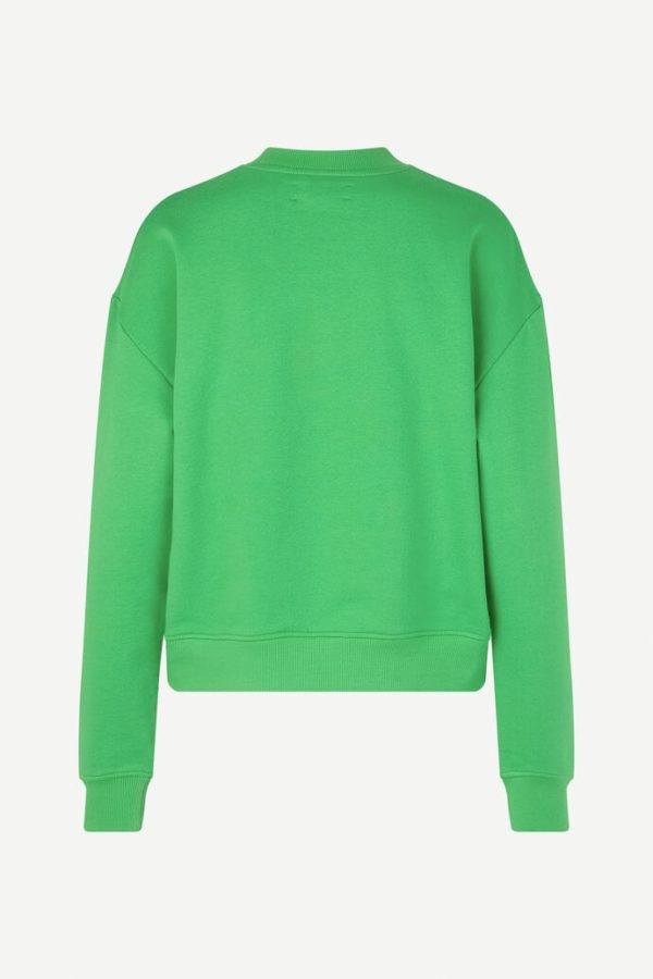 Samsøe & Samsøe Kelsey crew neck Vibrant green