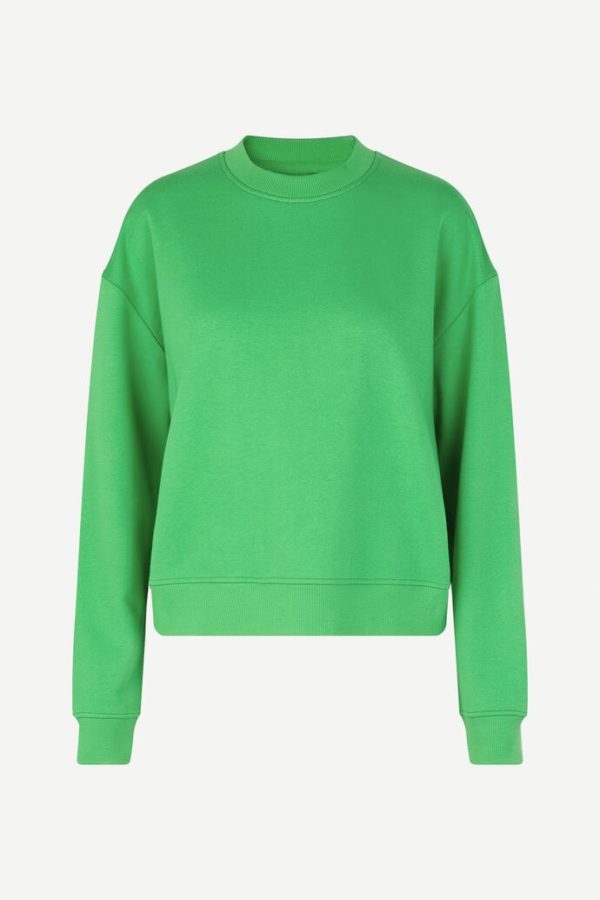 Samsøe & Samsøe Kelsey crew neck Vibrant green