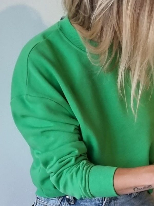 Samsøe & Samsøe Kelsey crew neck Vibrant green