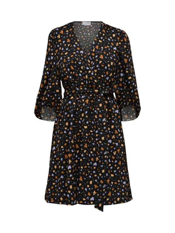 Selected Femme Mynthe dress Black