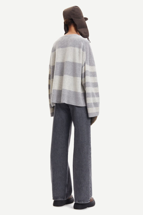 Samsøe & Samsøe Nola stripes Grey melee