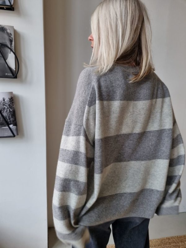 Samsøe & Samsøe Nola stripes Grey melee
