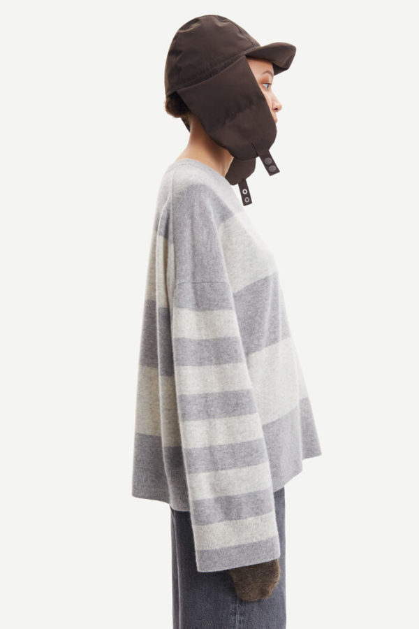 Samsøe & Samsøe Nola stripes Grey melee