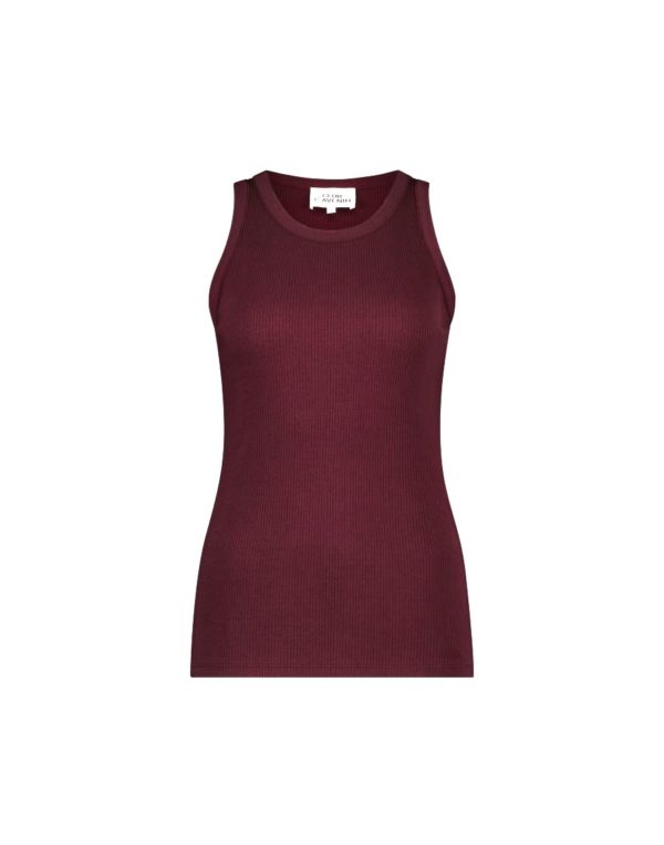 Club l'Avenir Lotus top Eggplant