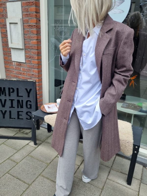 Tiger of Sweden Daryll coat Wine