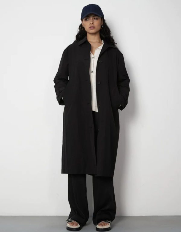 Club l'Avenir Emily trenchcoat Black