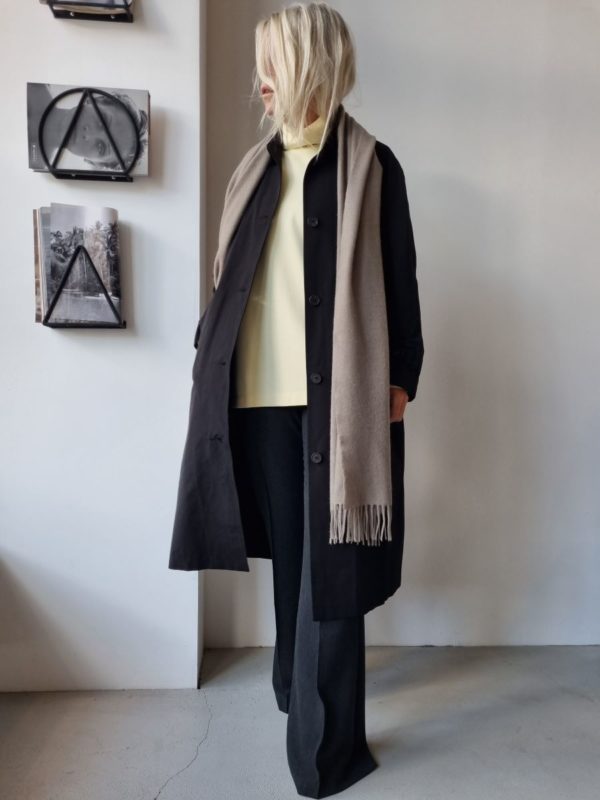 Club l'Avenir Emily trenchcoat Black