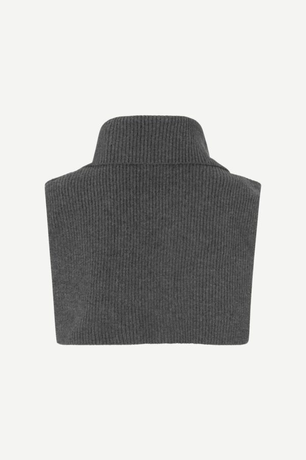 Samsøe & Samsøe Flinti zip scarf Grey