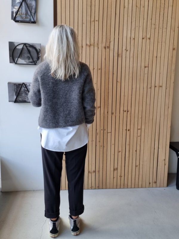 Selected Femme Ivi cardigan Grey