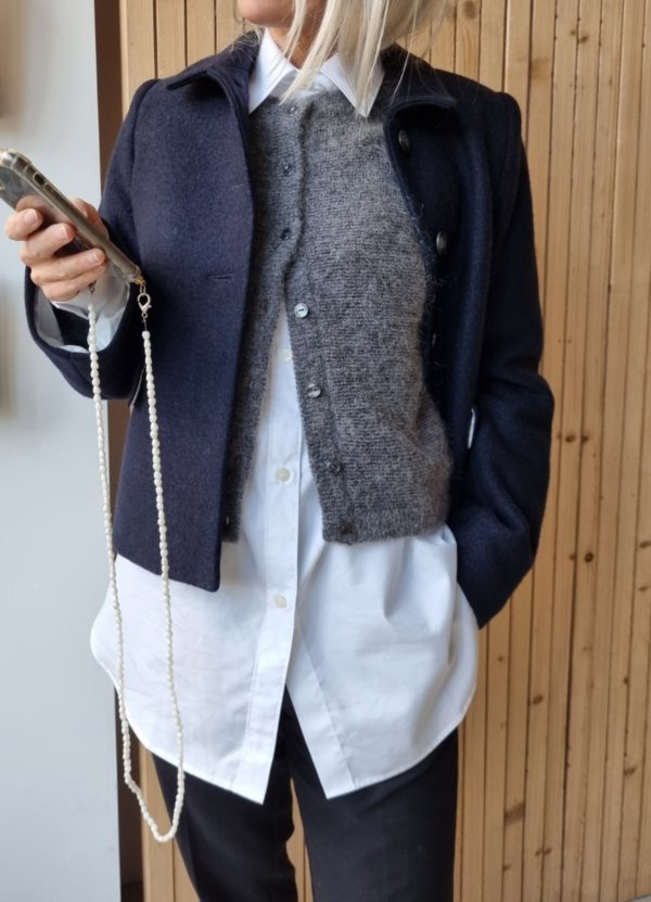 Selected Femme Ivi cardigan Grey