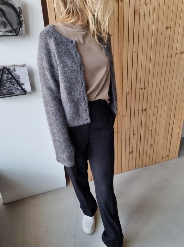 Selected Femme Ivi cardigan Grey