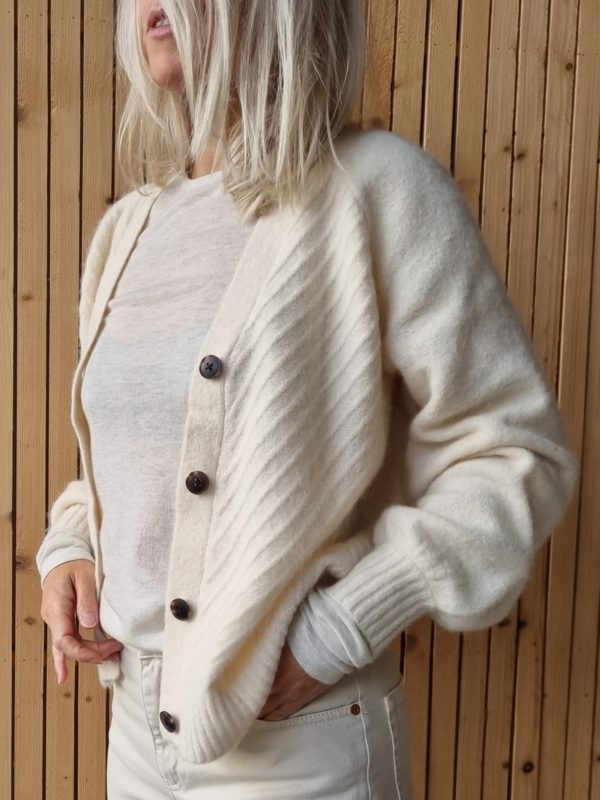 Selected Femme Sif Sisse cardigan Cinnamon or Birch