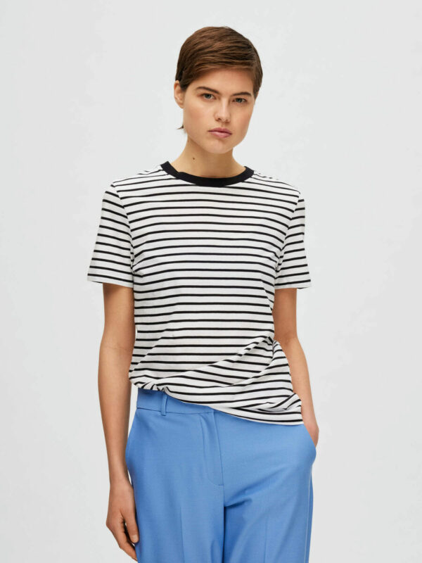 Selected Femme Essential tee Stripes