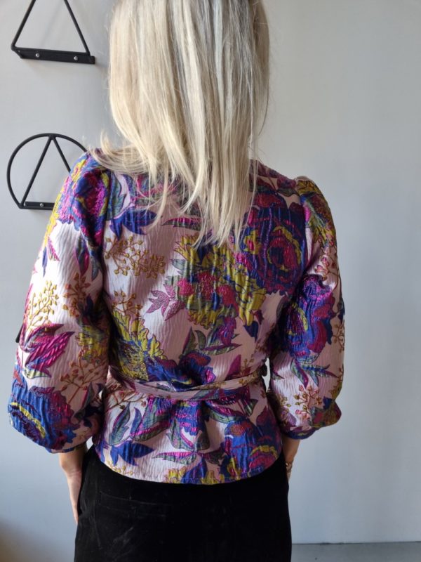 Selected Femme Jonnie Jacquard top
