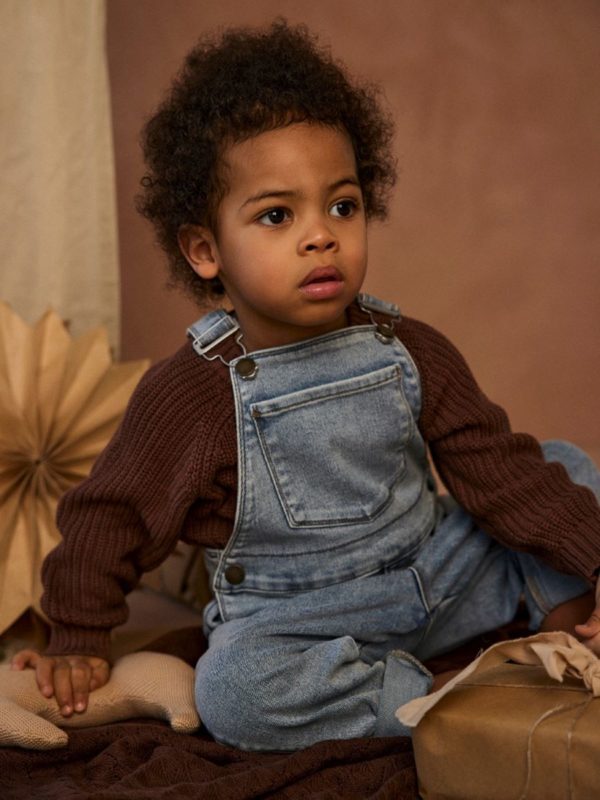 KIDS Lil' Atelier Kim denim overall