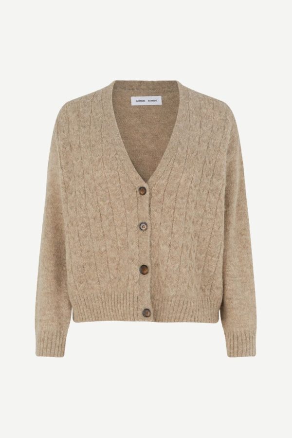 Samsøe & Samsøe Neta cardigan Oatmeal