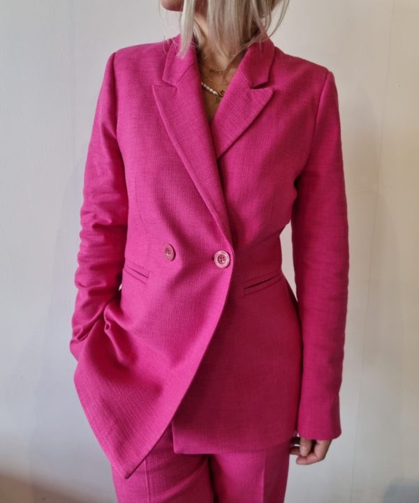 Selected Femme Polina blazer Raspberry rose