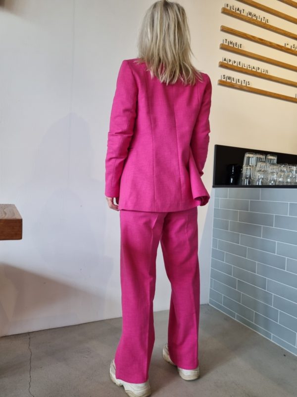 Selected Femme Polina pants Raspberry rose