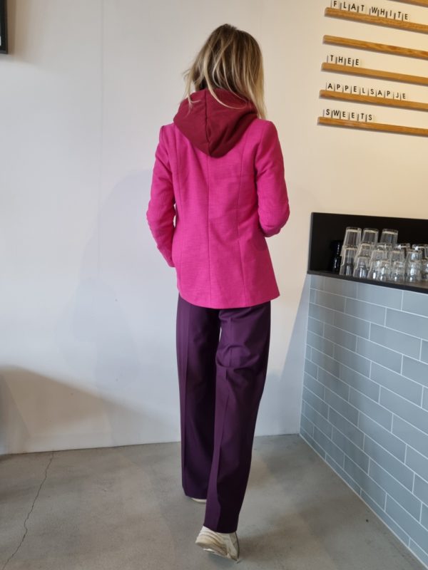 Selected Femme Eliana pants Potent purple