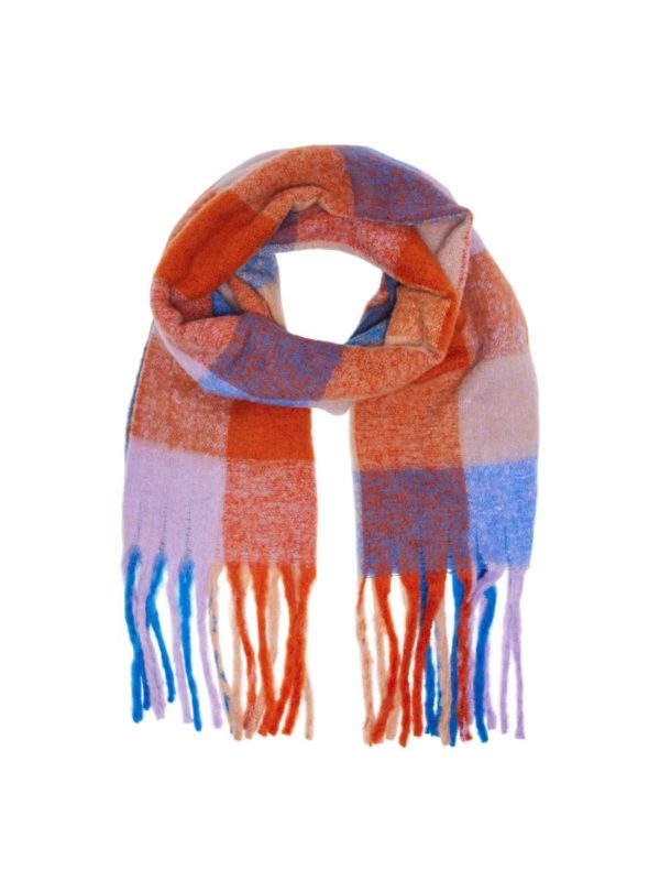 Selected Femme Tally scarf Princess blue