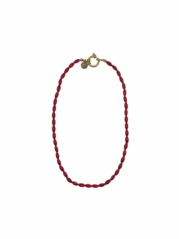 Bonnie Studio Tommy coral Necklace or Bracelet