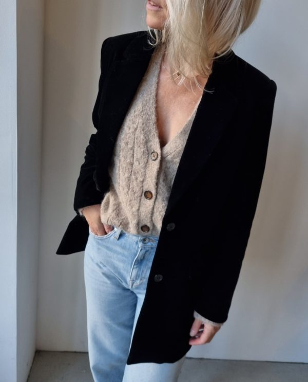 Samsøe & Samsøe Neta cardigan Oatmeal