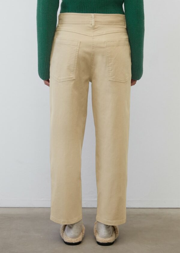 Marc O'Polo cropped pants Loose sand 10017
