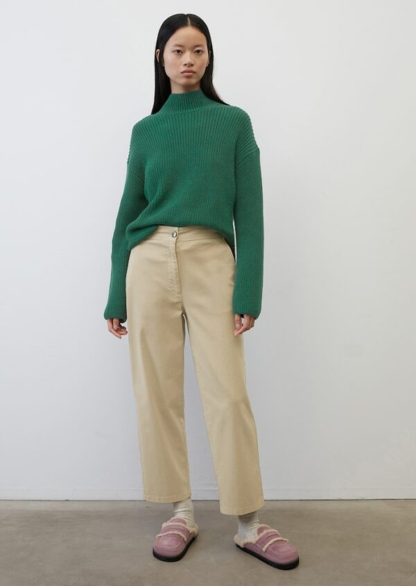 Marc O'Polo cropped pants Loose sand 10017