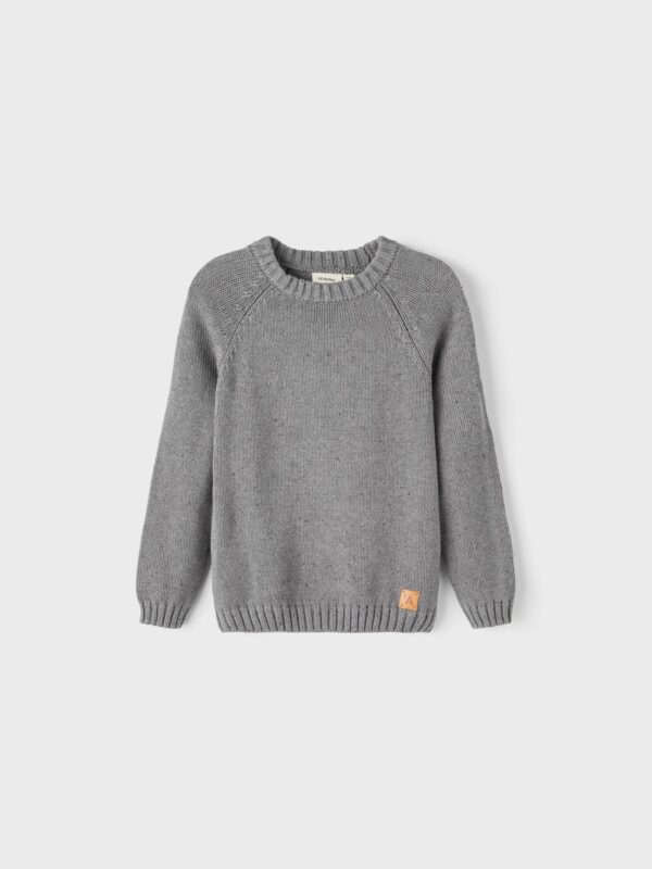 KIDS Lil' Atelier Egalto knit Grey
