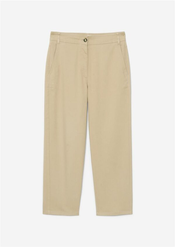 Marc O'Polo cropped pants Loose sand 10017
