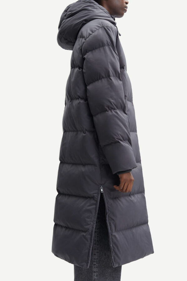Samøe & Samsøe Sera coat Grey pinstripe
